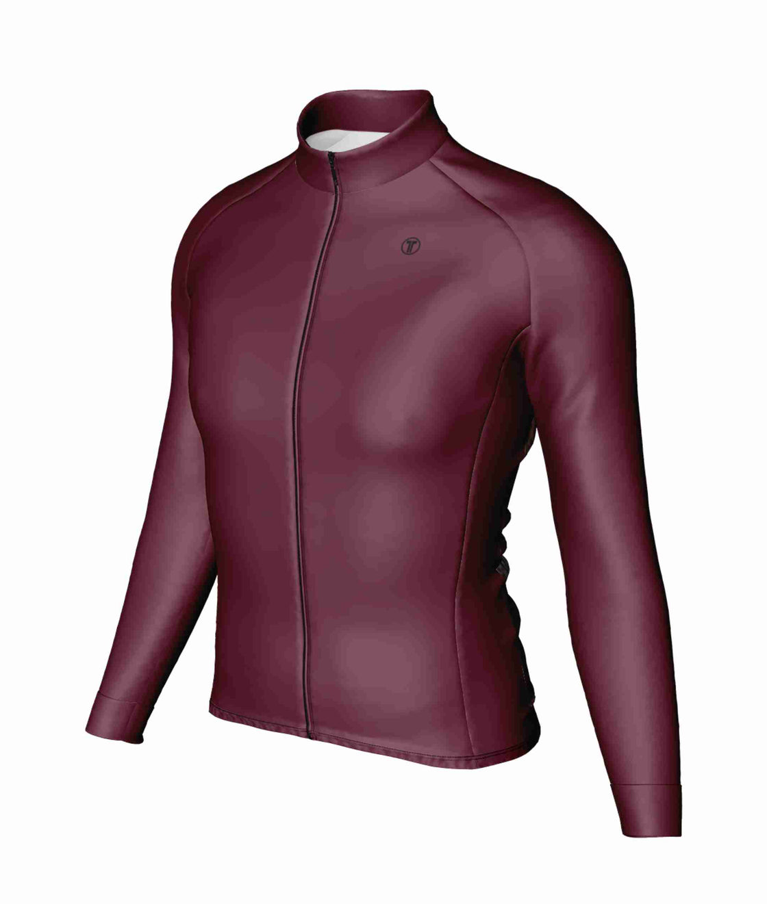 Maglia ciclismo manica lunga vinaccia