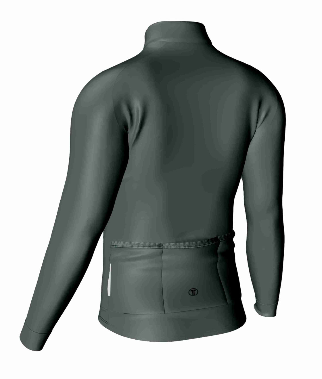 Maglia ciclismo manica lunga verde