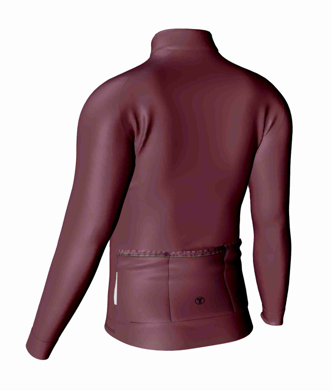 Maglia ciclismo manica lunga vinaccia